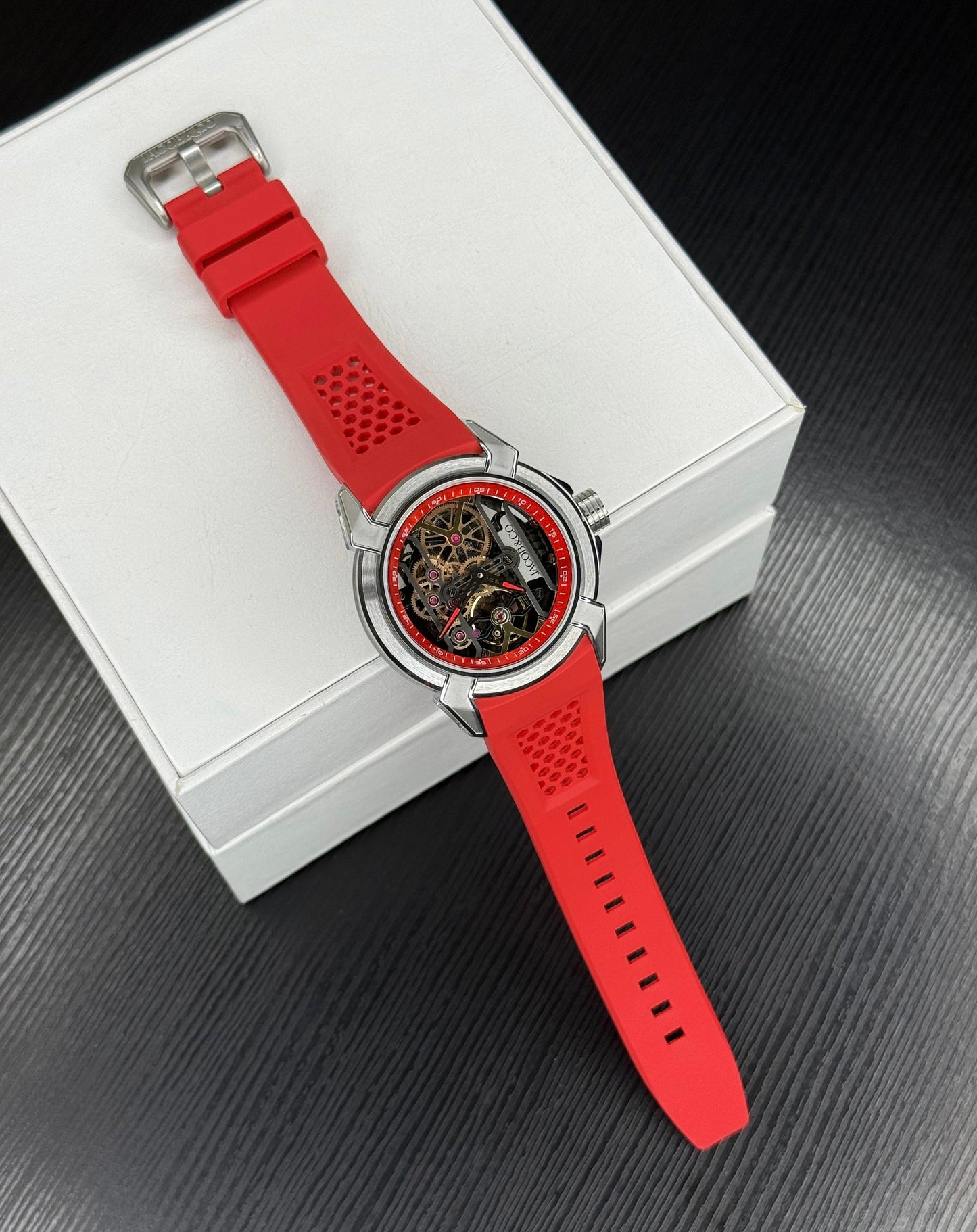 Jacobs and Co Epic x Titanium Red