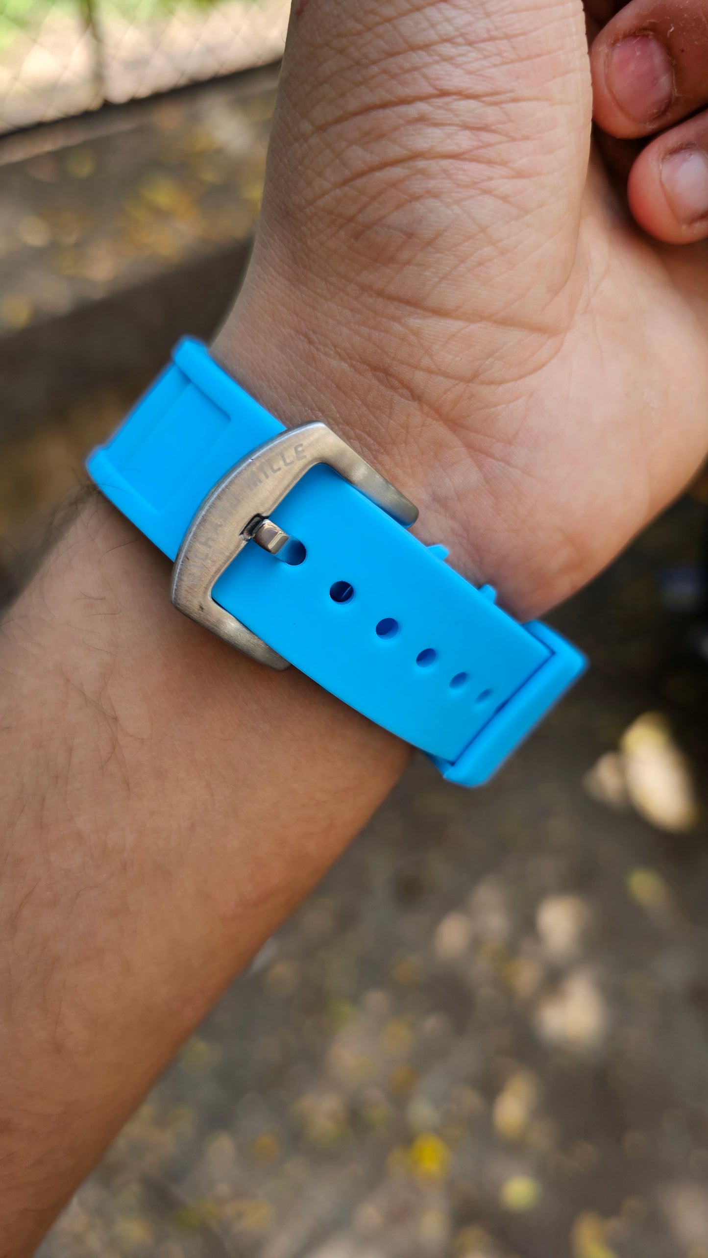 Richard Mille RM 88 Tourbillion Smiley (Limited Edition) Sky Blue Strap