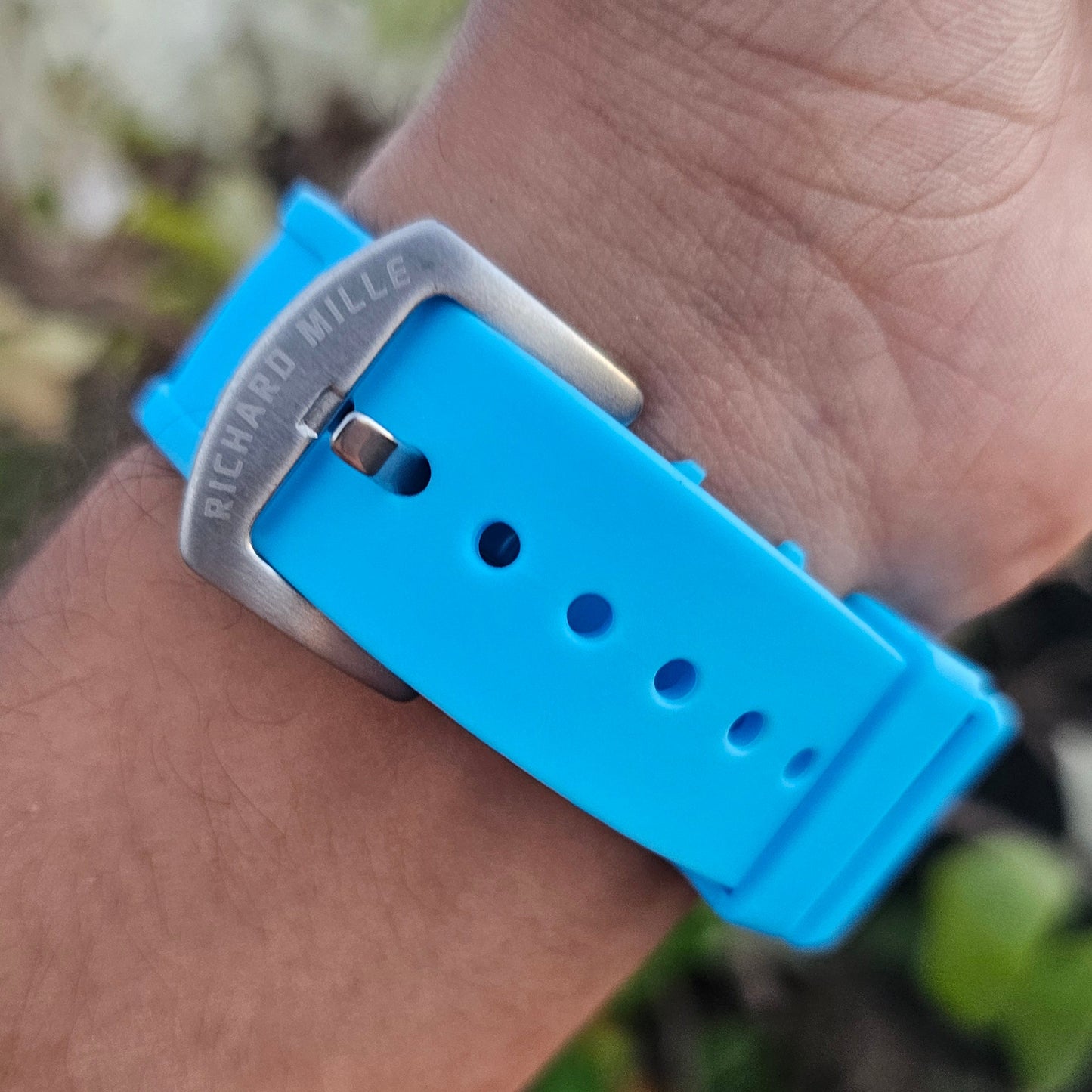 Richard Mille RM35-02 Rafael Nadal Ice Blue Strap