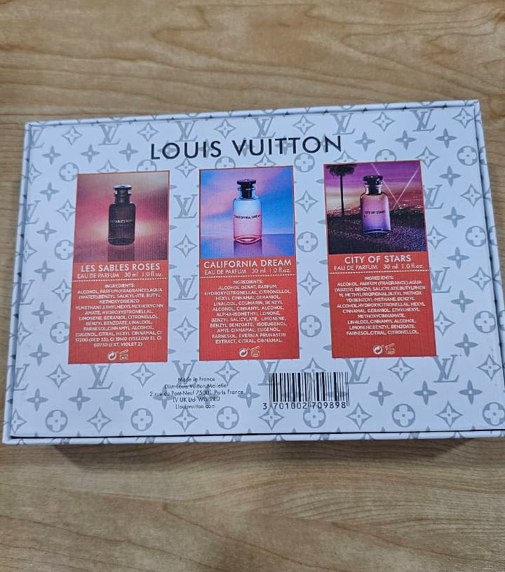 Louis Vuitton Gift Set (Pack Of 3) Unisex