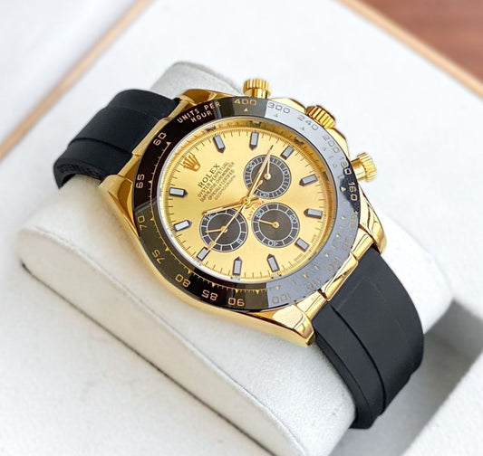 Rolex Cosmograph Daytona Golden With Fiber Belt