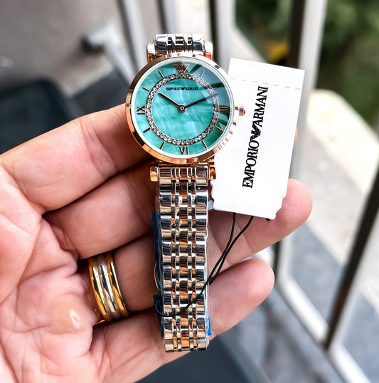 Emporio Armani Stainless Steel Watch For HER