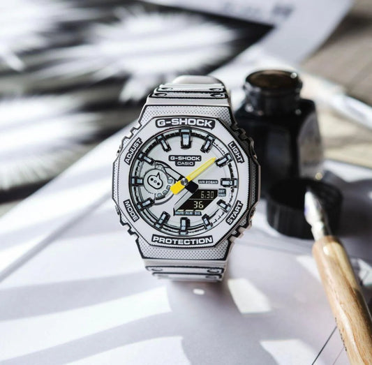 G-SHOCK Gm2100 Manga edition White Watch