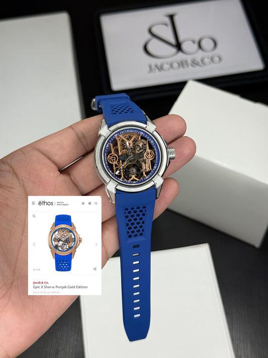 Jacobs and Co Epic X Sher-E-Punjab Gold Edition