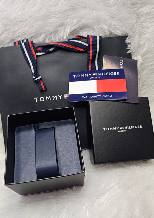 Tommy Hilfiger Black Metal Watch