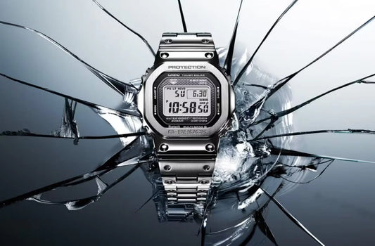 G-SHOCK Stainless Steel Silver Allu Arjun watch