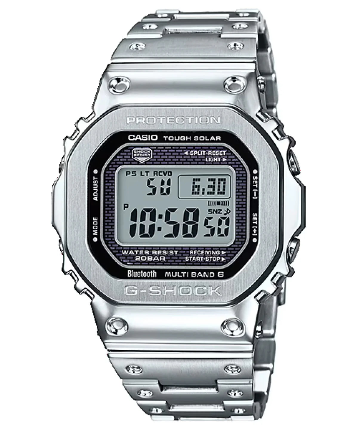 G-SHOCK Stainless Steel Silver Allu Arjun watch
