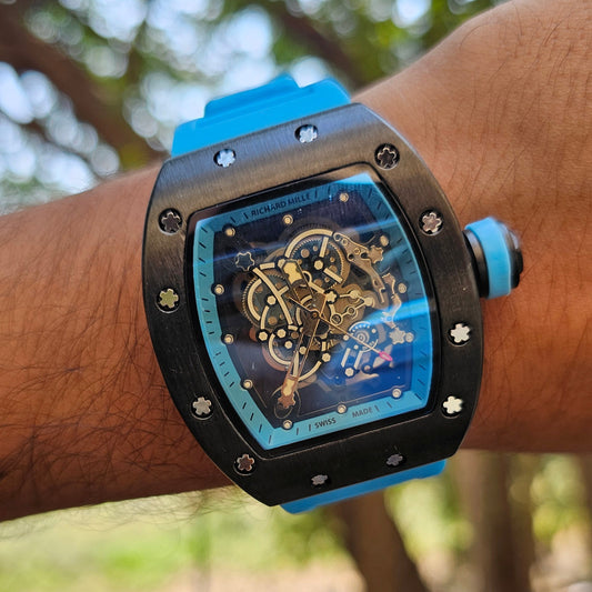 Richard Mille RM 055 Bubba Watson Blue Strap