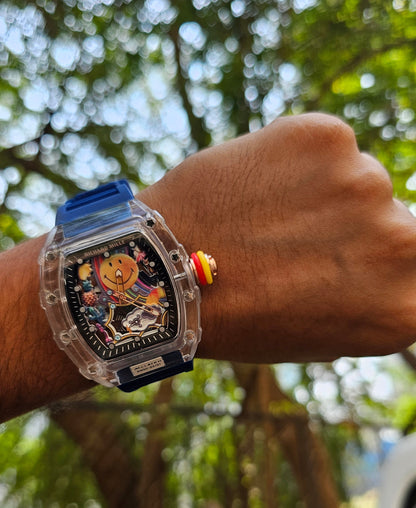 Richard Mille RM 88 Tourbillion Smiley (Limited Edition) Navy Blue Strap