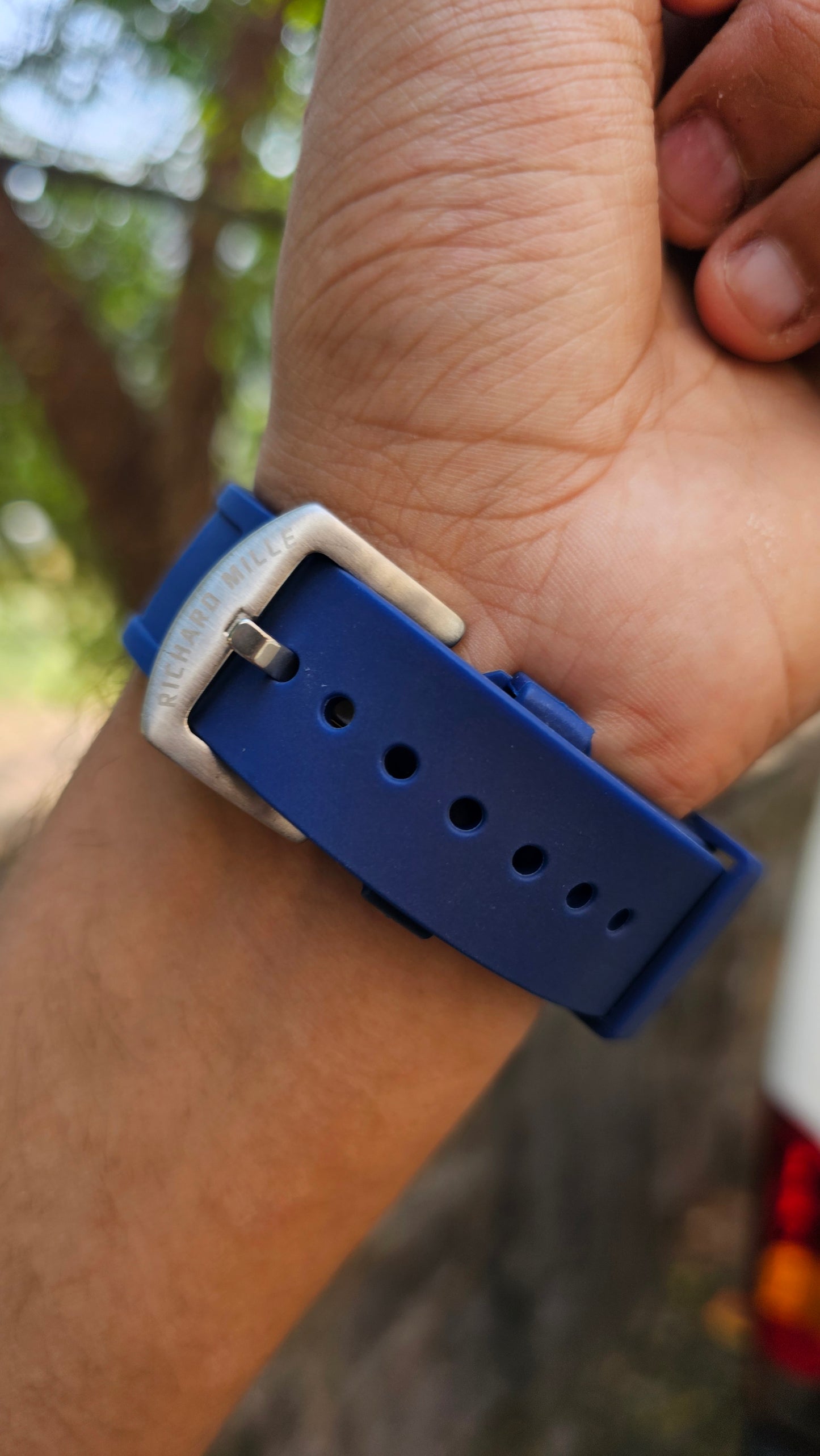 Richard Mille RM 88 Tourbillion Smiley (Limited Edition) Navy Blue Strap