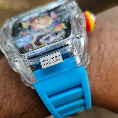 Richard Mille RM 88 Tourbillion Smiley (Limited Edition) Sky Blue Strap
