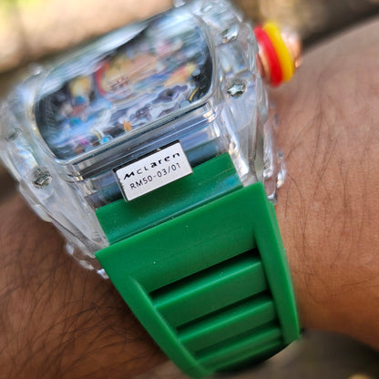 Richard Mille RM 88 Tourbillion Smiley (Limited Edition) Green Strap