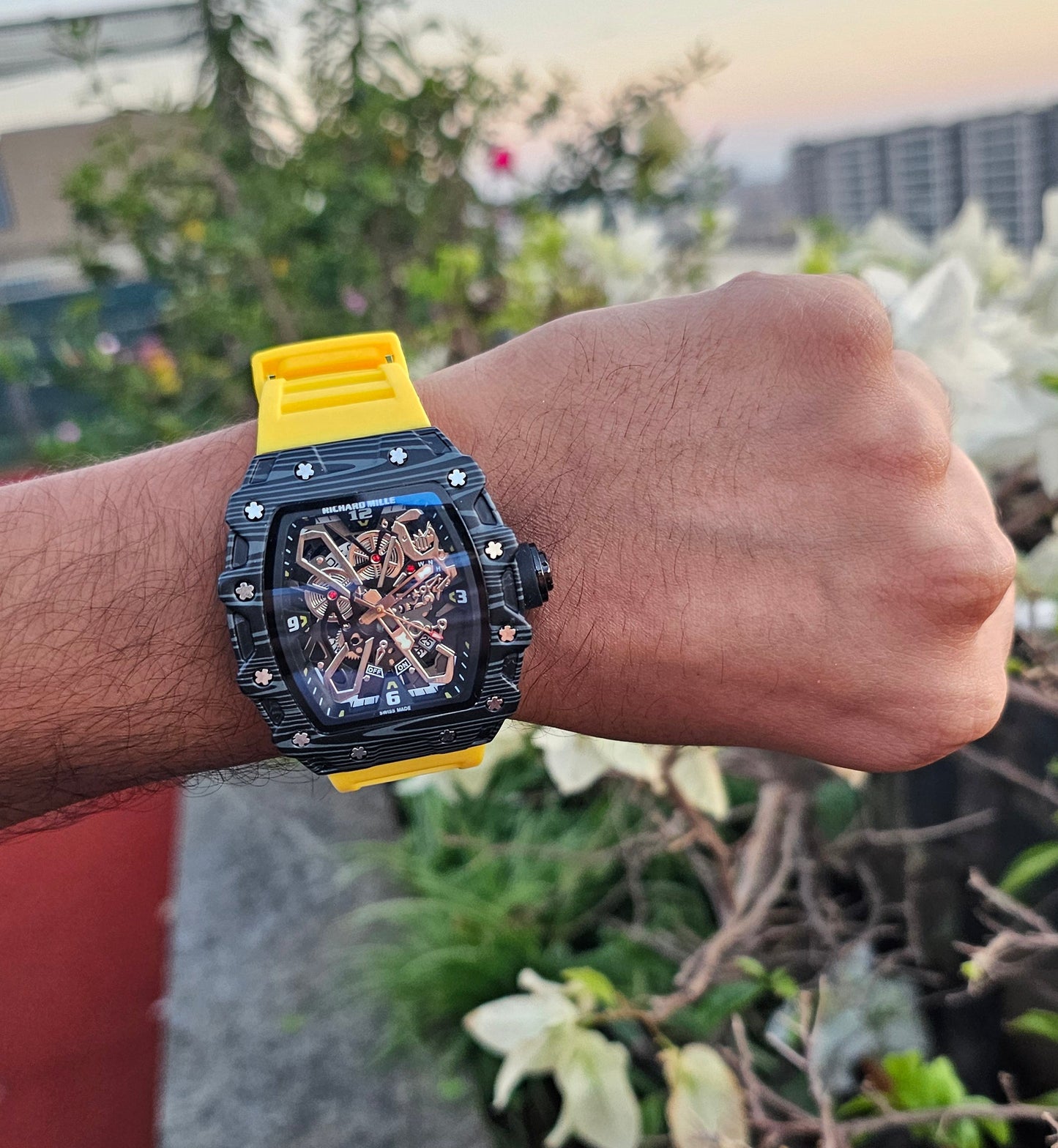 Richard Mille RM35-02 Rafael Nadal Yellow Strap