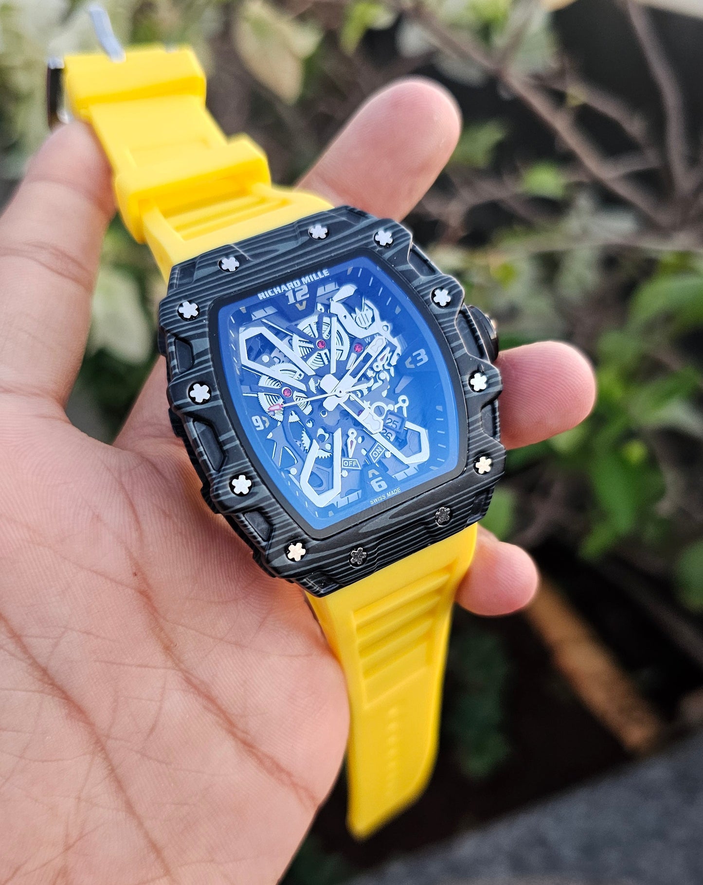 Richard Mille RM35-02 Rafael Nadal Yellow Strap