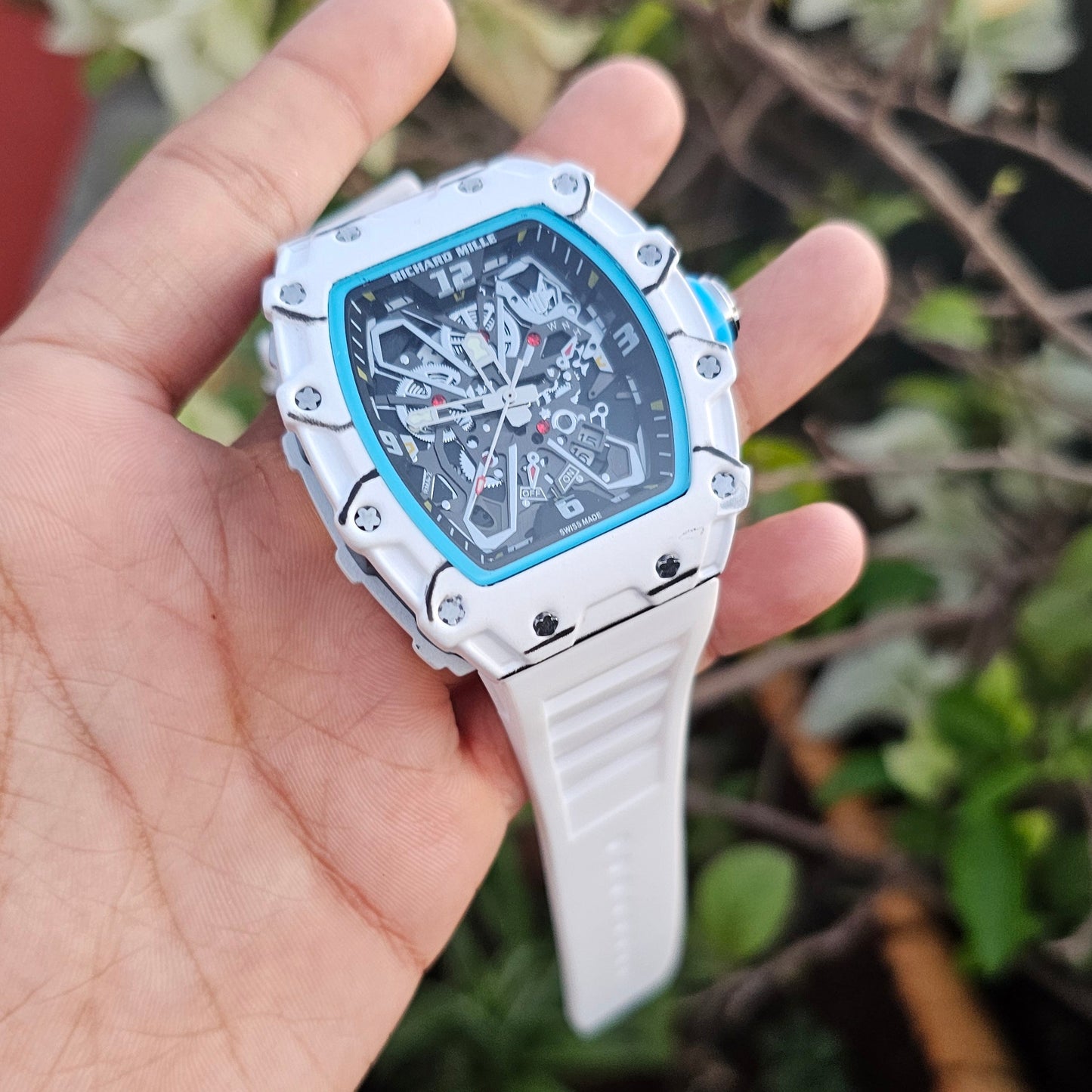 Richard Mille RM35-02 Rafael Nadal White Strap