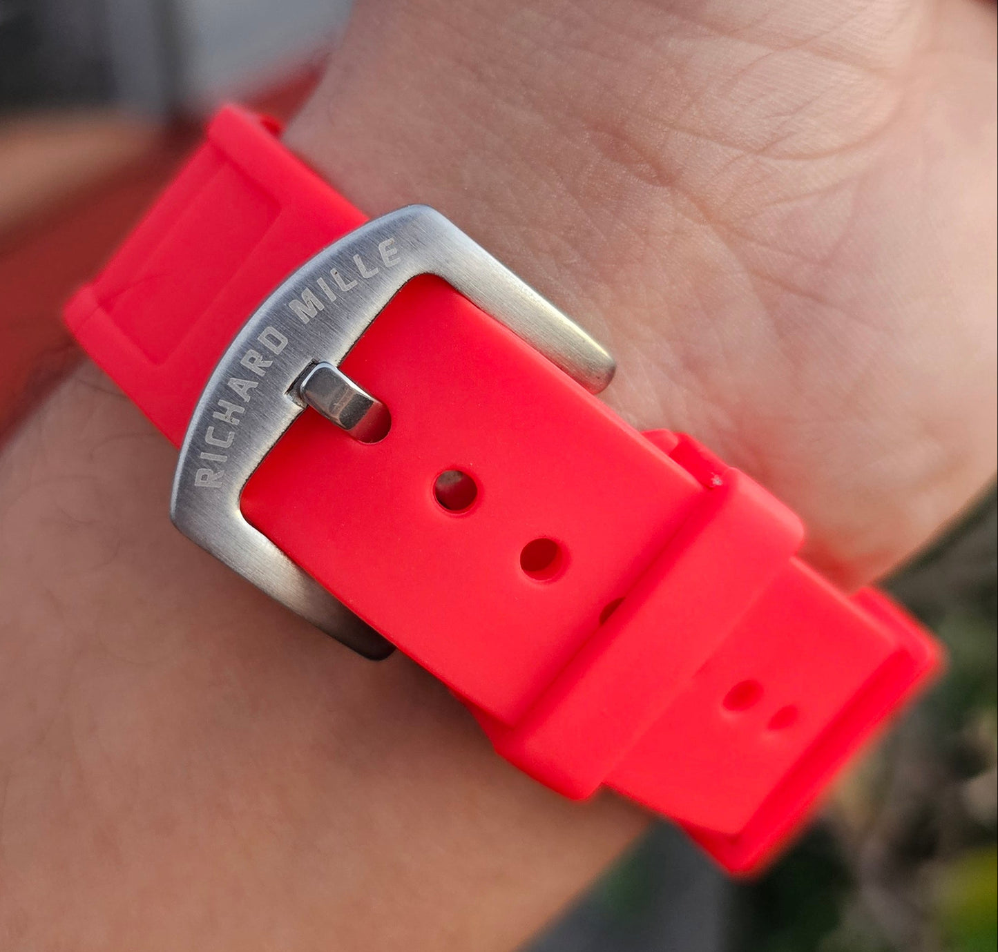 Richard Mille RM 035 Skeleton Red Strap