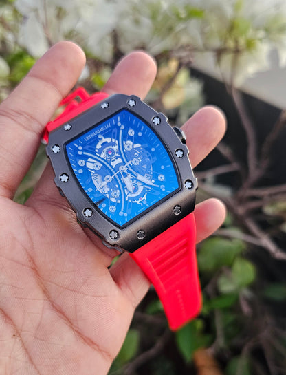 Richard Mille RM 035 Skeleton Red Strap
