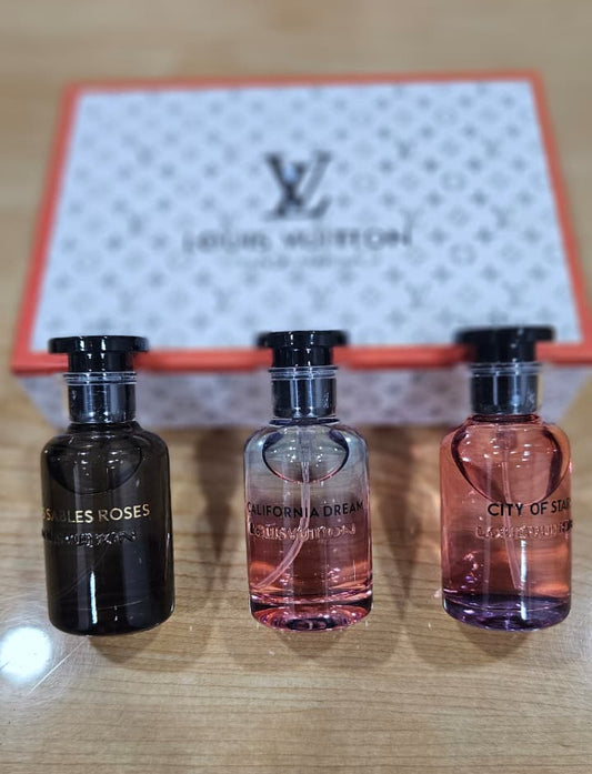 Louis Vuitton Gift Set (Pack Of 3) Unisex