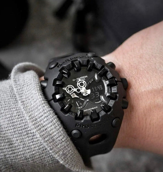 G-SHOCK GA-V01A-8A Black Rubber