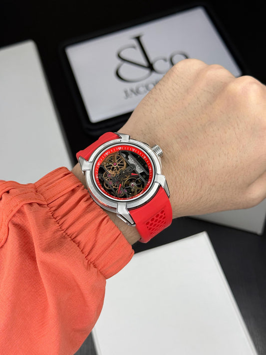 Jacobs and Co Epic x Titanium Red