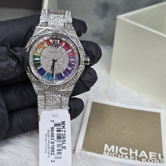 Michael Kors Women's MK 4800 Silver Rainbow