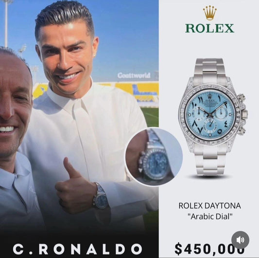 Rolex Daytona Arabic Dial CR7
