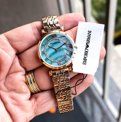 Emporio Armani Stainless Steel Watch For HER