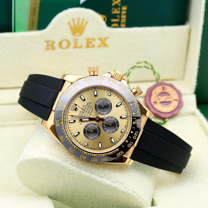 Rolex Cosmograph Daytona Golden With Fiber Belt