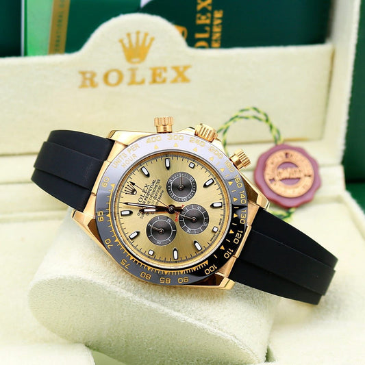 Rolex Cosmograph Daytona Golden With Fiber Belt