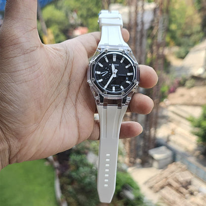 G-SHOCK White Silicon Premium Watch