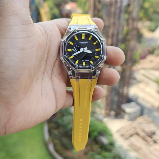 G-SHOCK Yellow Silicon Premium Watch