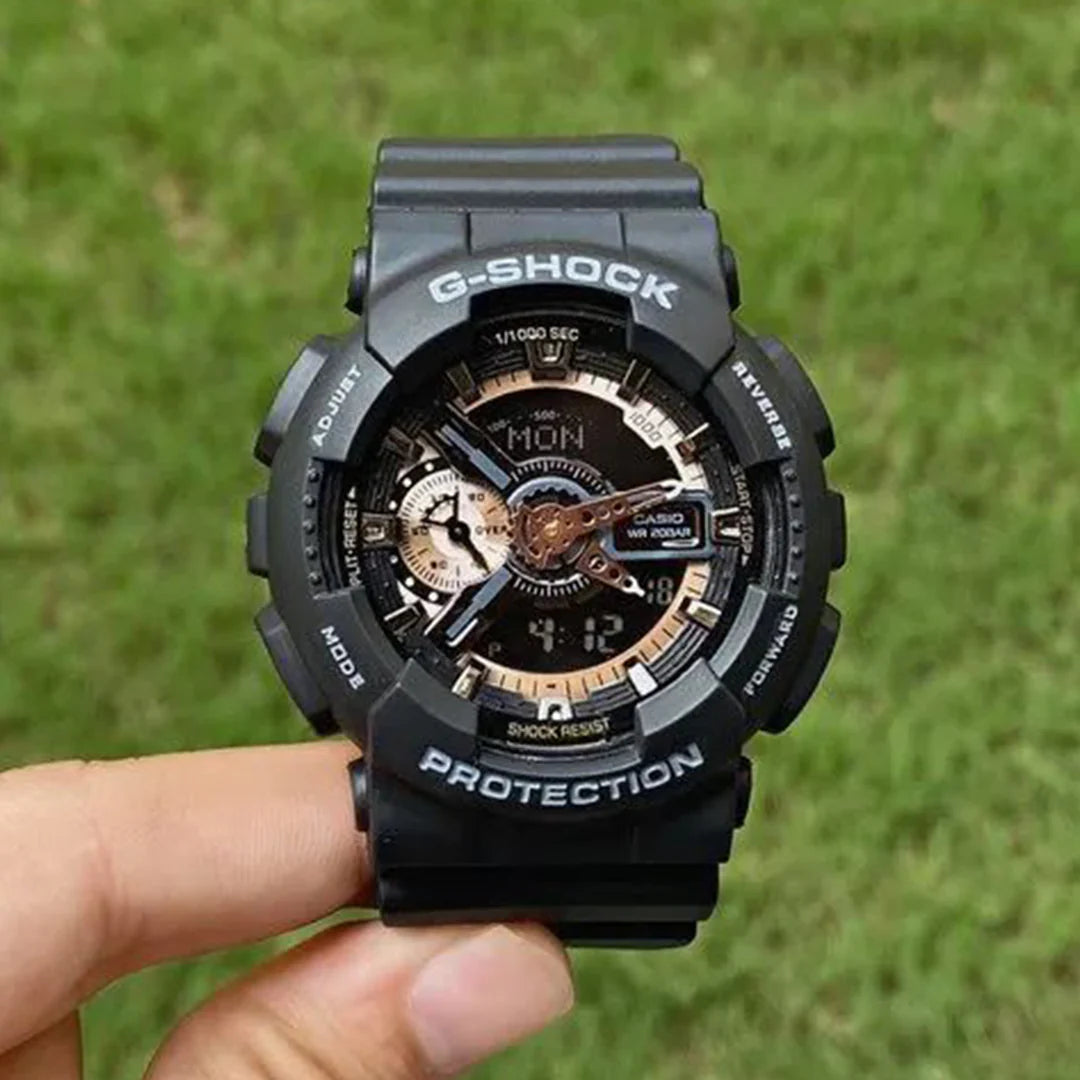 G-SHOCK Black Copper Rubber Watch