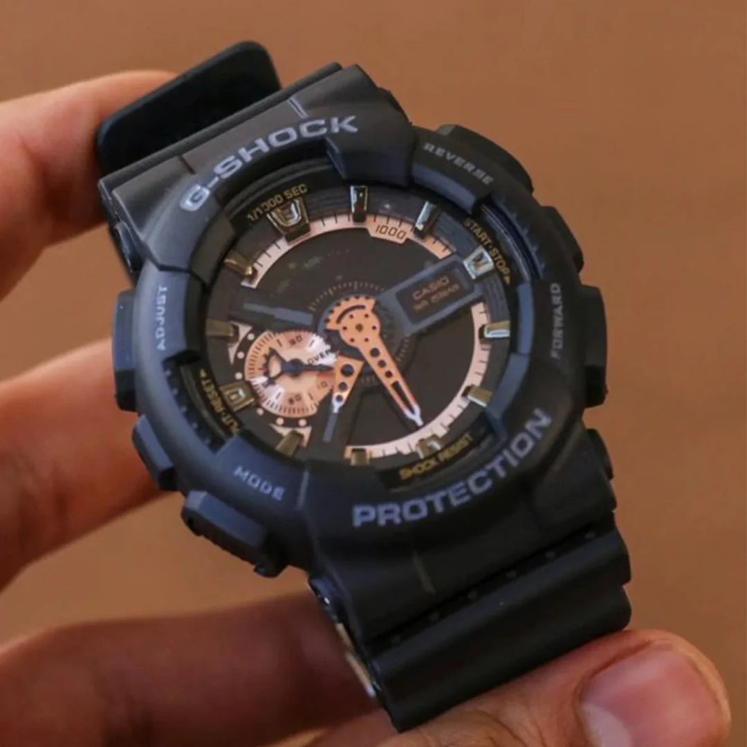 G-SHOCK Black Copper Rubber Watch