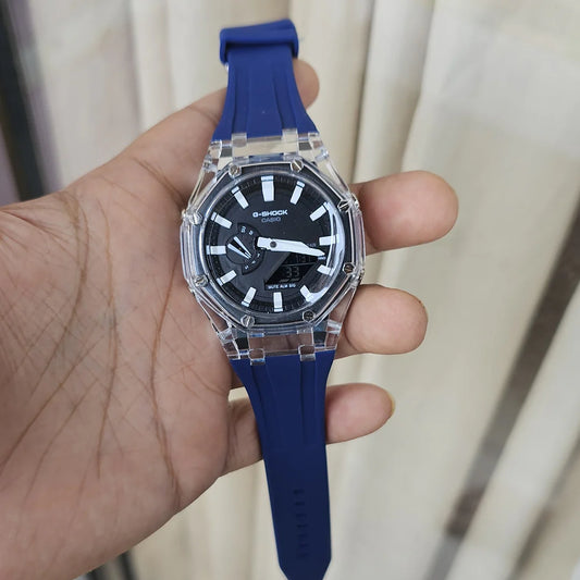 G-SHOCK Blue Silicon Premium Watch