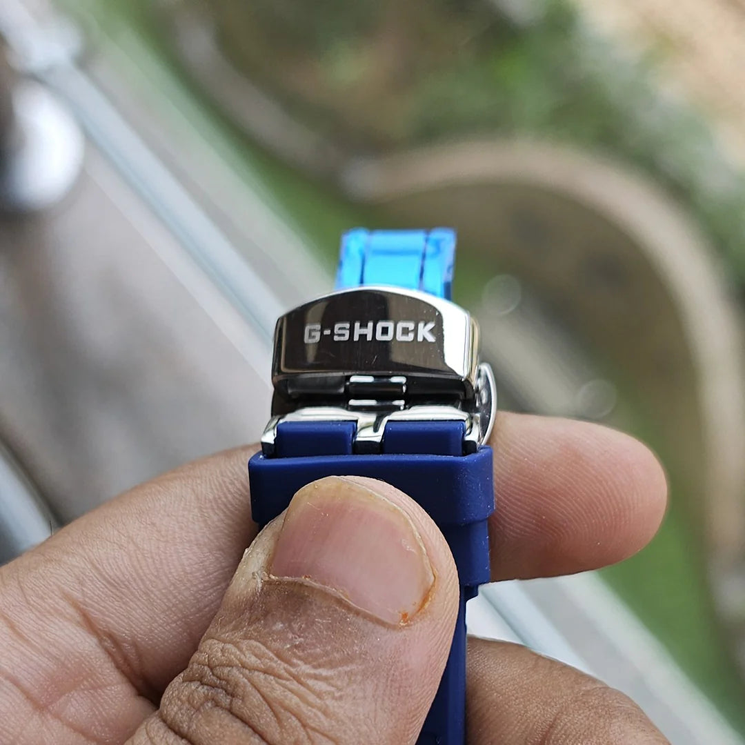 G-SHOCK Blue Silicon Premium Watch