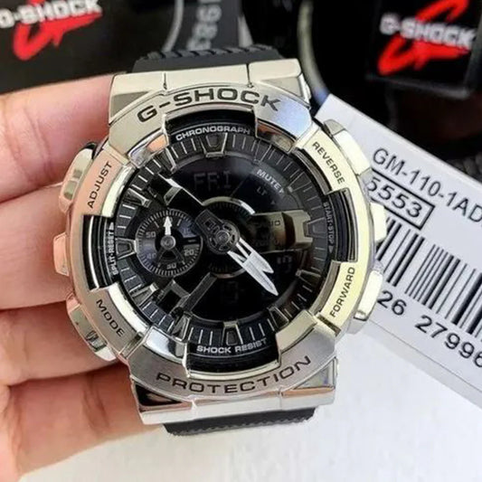 G-SHOCK Stainless Steel Silver Round Watch