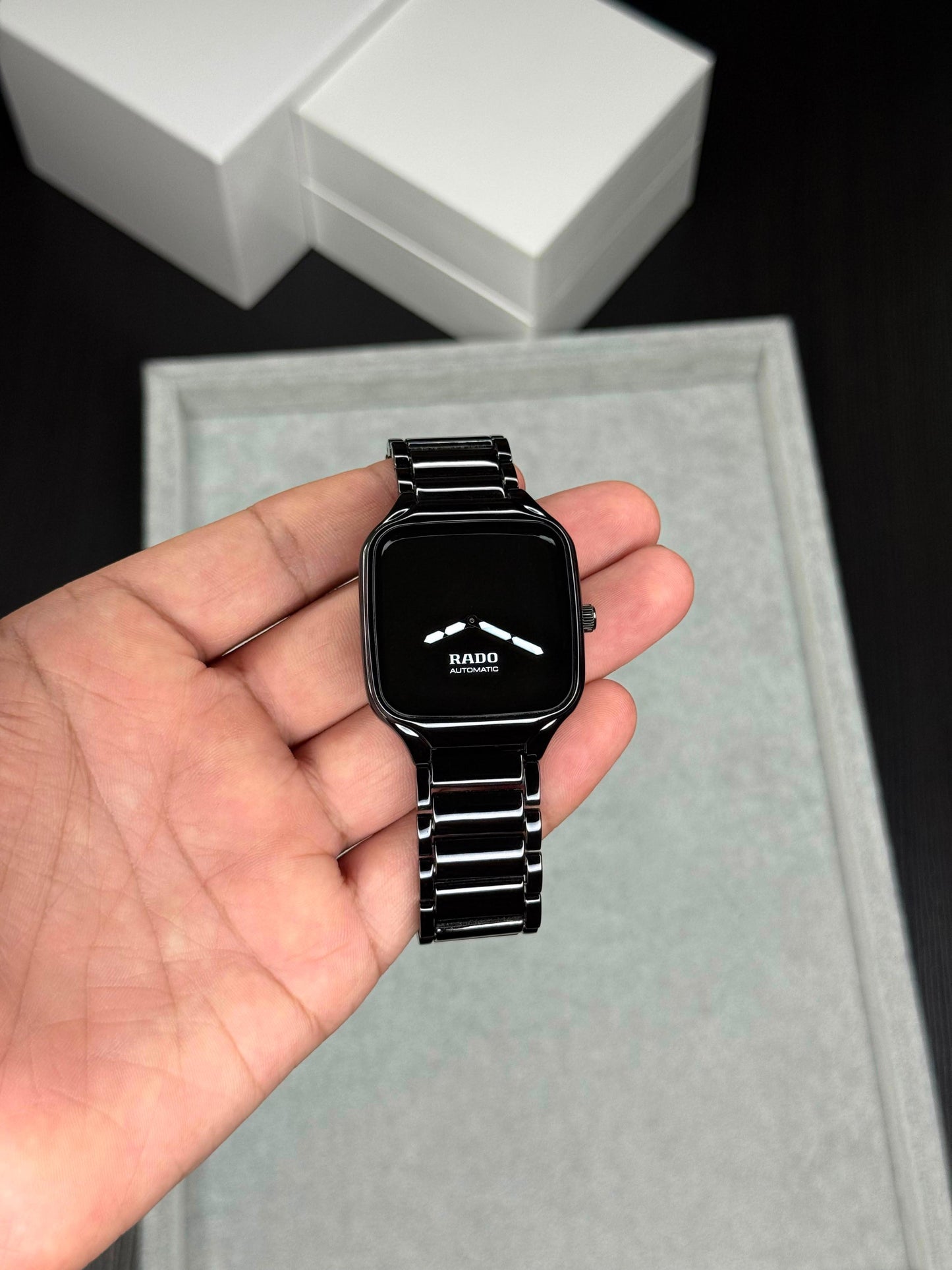 Rado True Square Full Black