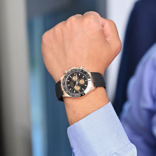 Rolex Cosmograph Daytona Rosegold With Fiber Belt