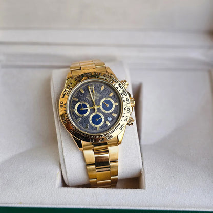 Rolex Daytona Golden Engraved Watch