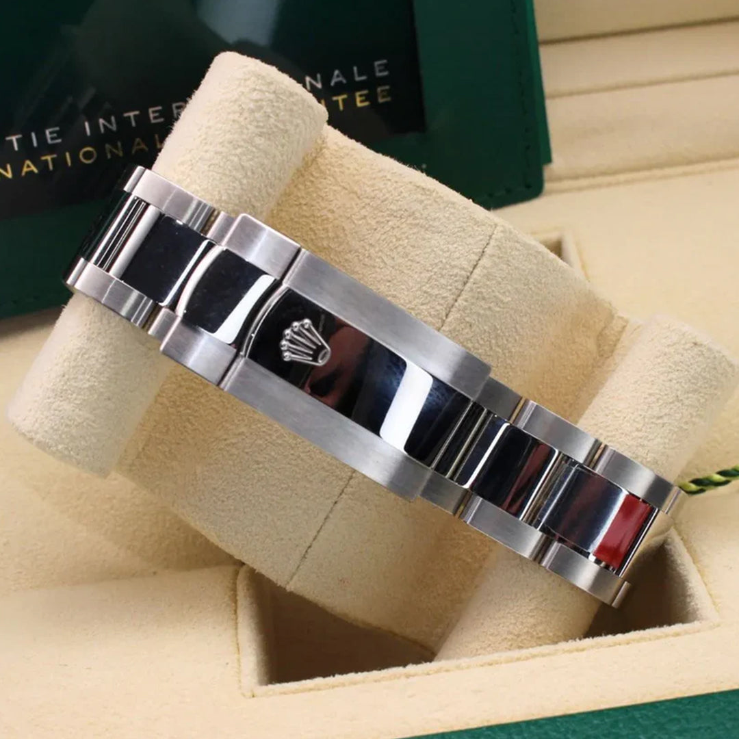 Rolex Green Dial Silver Metal Belt Watch Rajkumar Rao