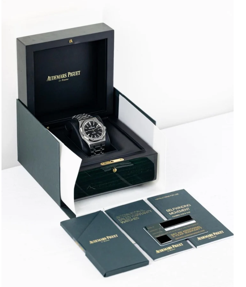 Audemars Piguet AP Royal Oak Dark blue Chronograph Metal