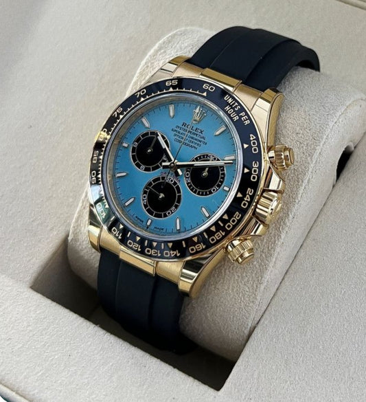 Rolex Cosmograph Daytona Turquoise Blue Dial