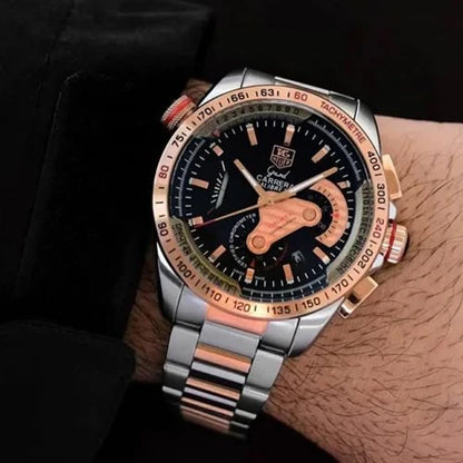Tagheuer Calibre 36 Black Metal Belt