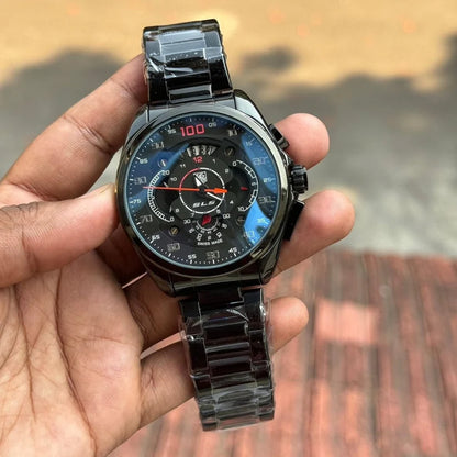 Tagheuer Mercedes SLS Black Metal Watch