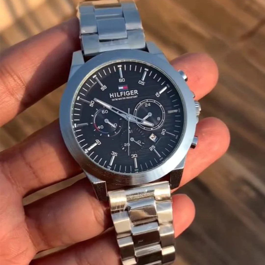 Tommy Hilfiger Silver Metal Watch