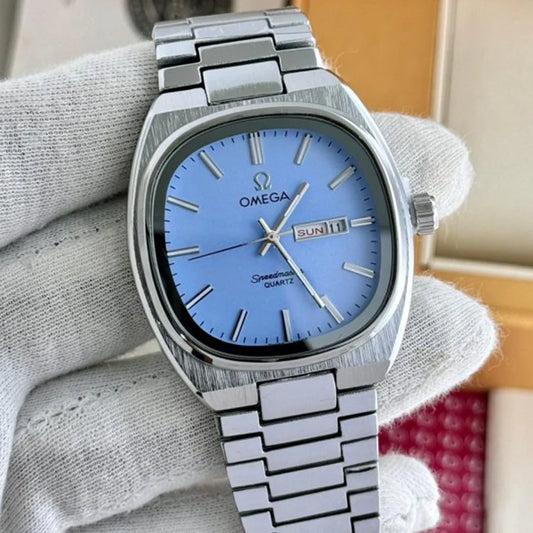 Omega Speedmaster Slim Silver Metal Watch