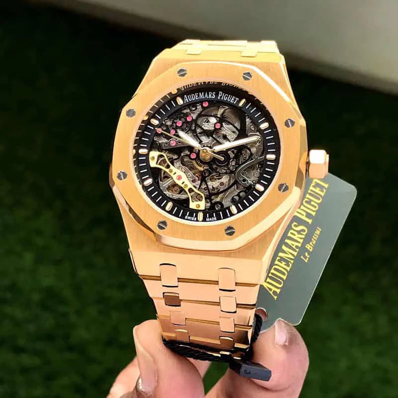 Audemars Piguet Skeleton AP Royal Oak Silver Skeleton Metal