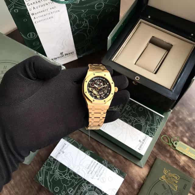 Audemars Piguet Skeleton AP Royal Oak Silver Skeleton Metal