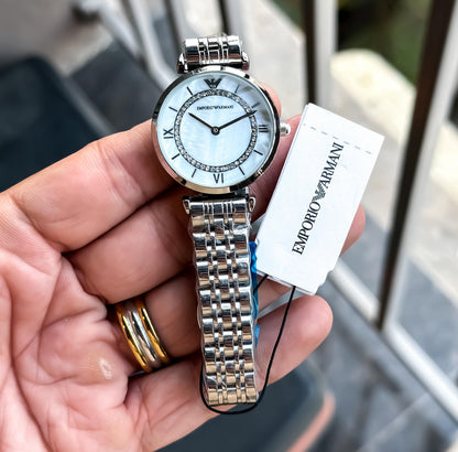 Emporio Armani Stainless Steel Watch For HER