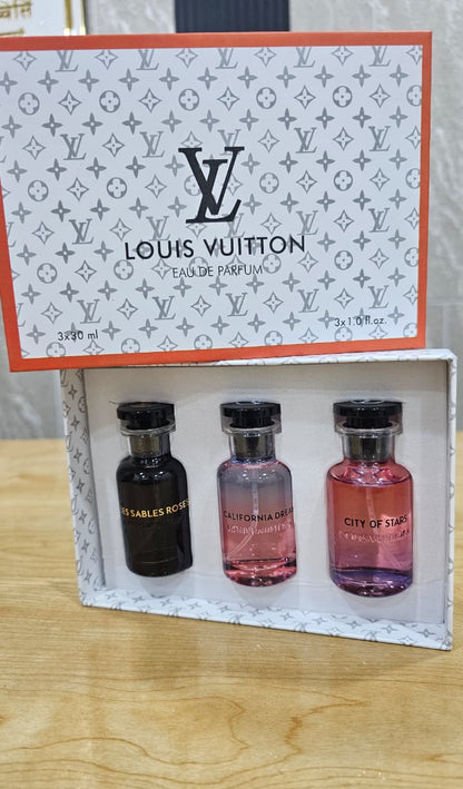 Louis Vuitton Gift Set (Pack Of 3) Unisex